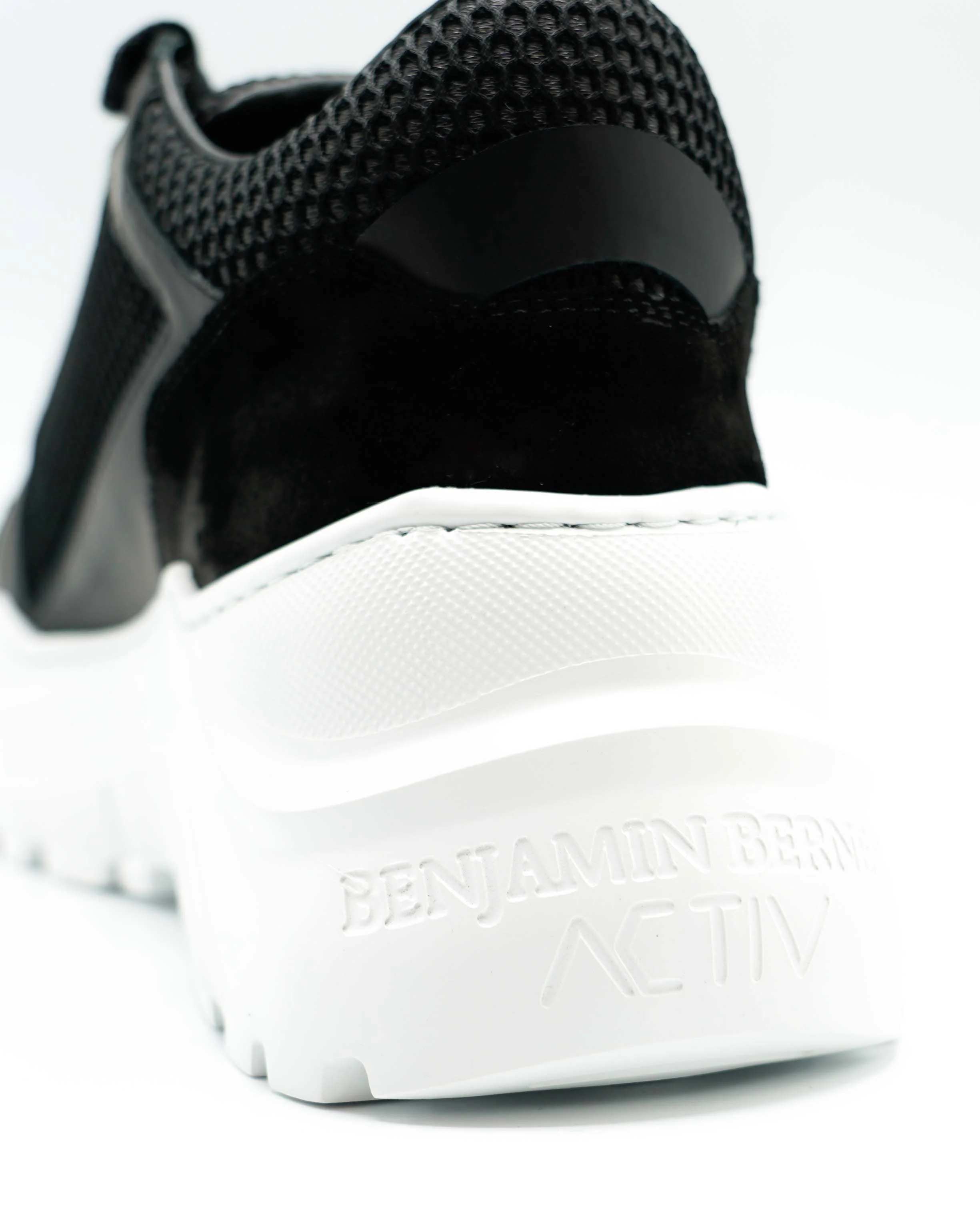 Black Matt Nappa Sneakers - Image 5