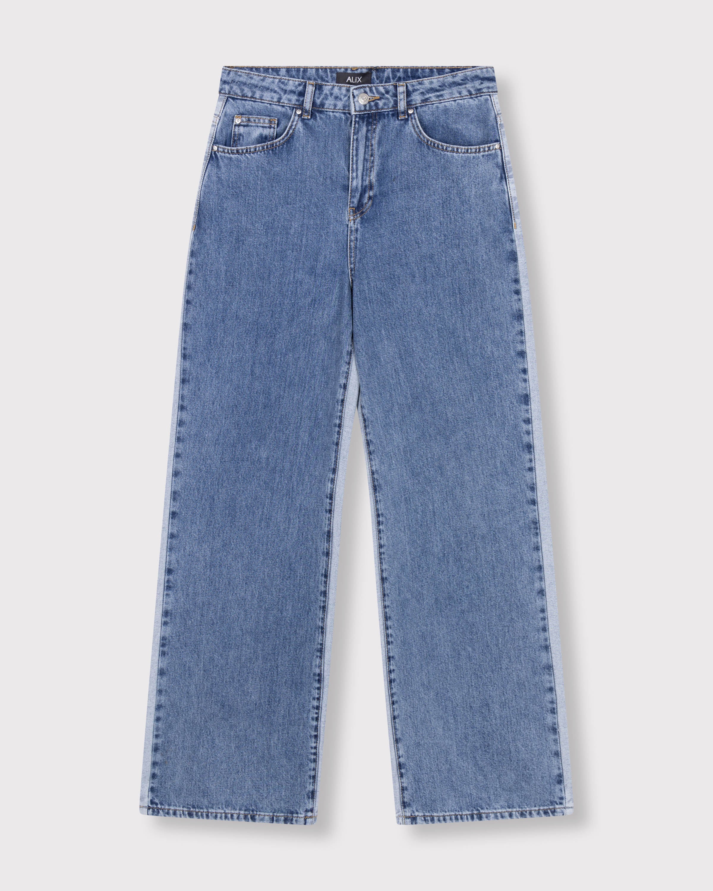Mix Denim Pants - Image 4