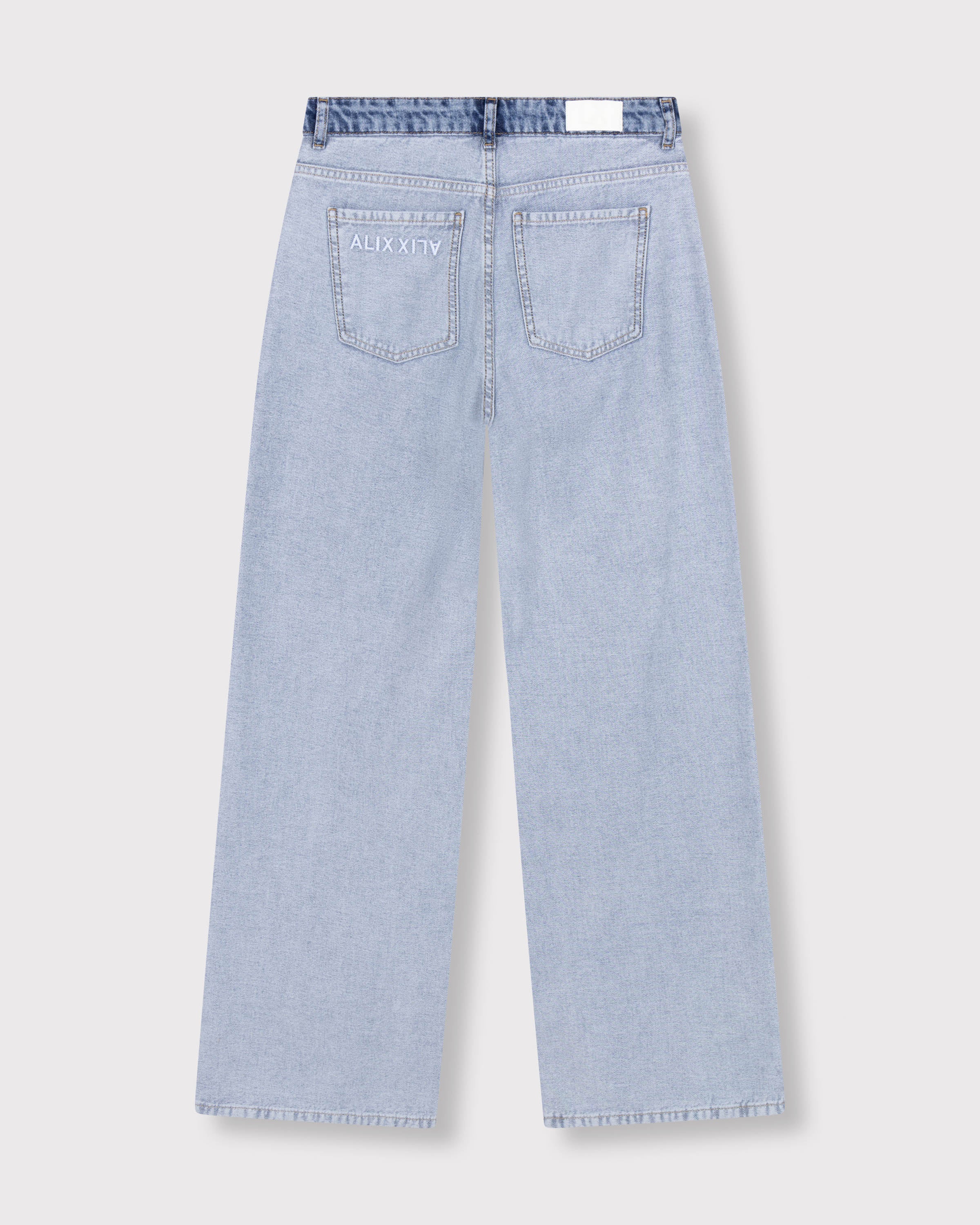 Mix Denim Pants - Image 5