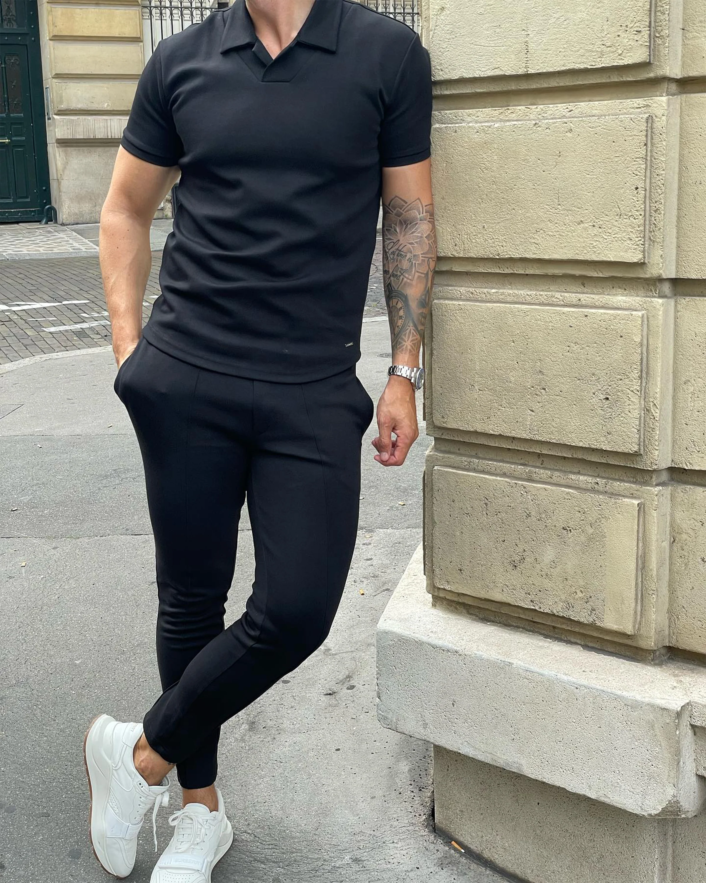 Pantalon Trousers Black - Image 4