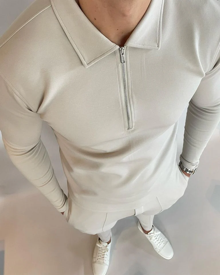 Polo Long Creme - Image 4