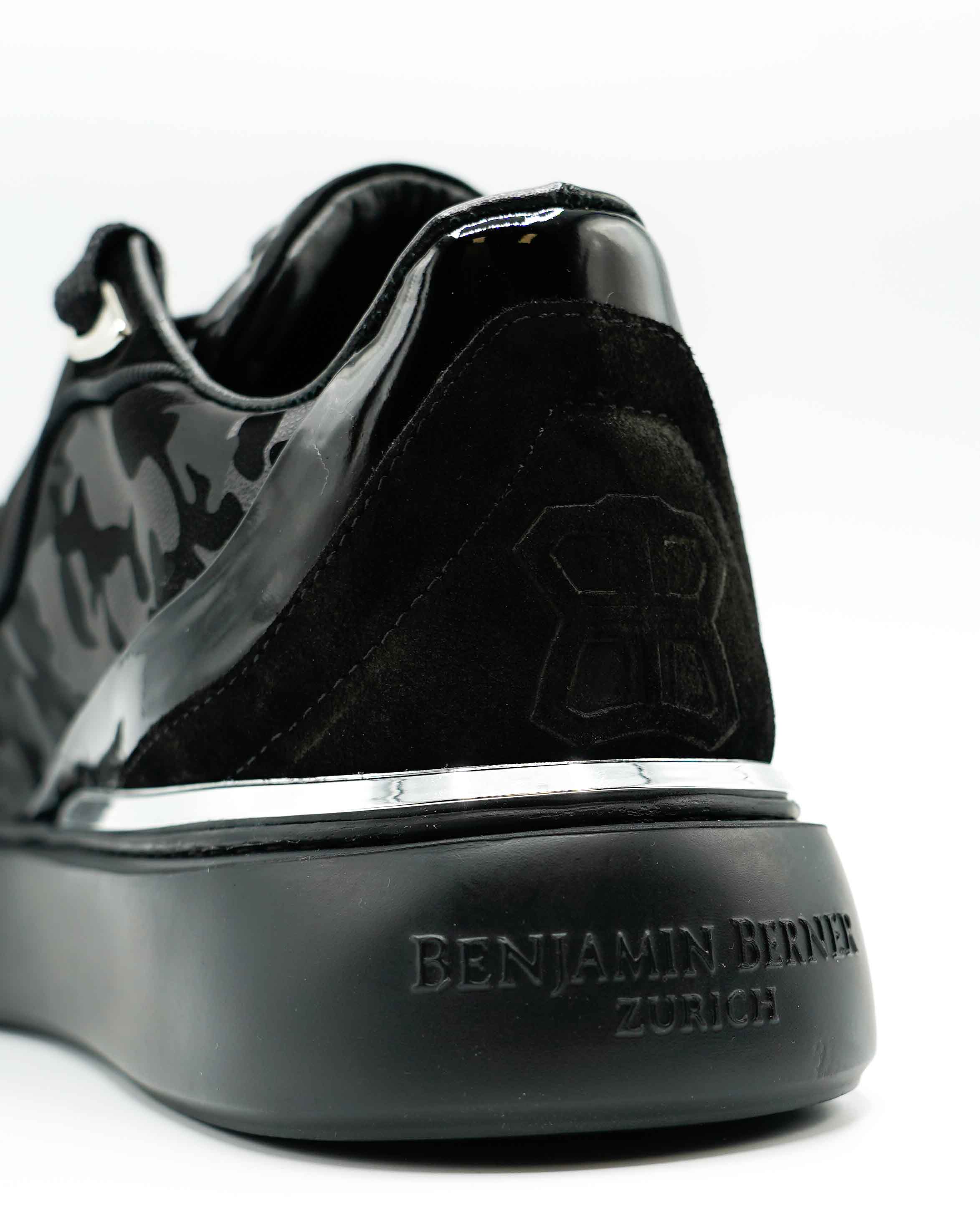 Reflective Camouflage Calfskin Sneakers - Image 5