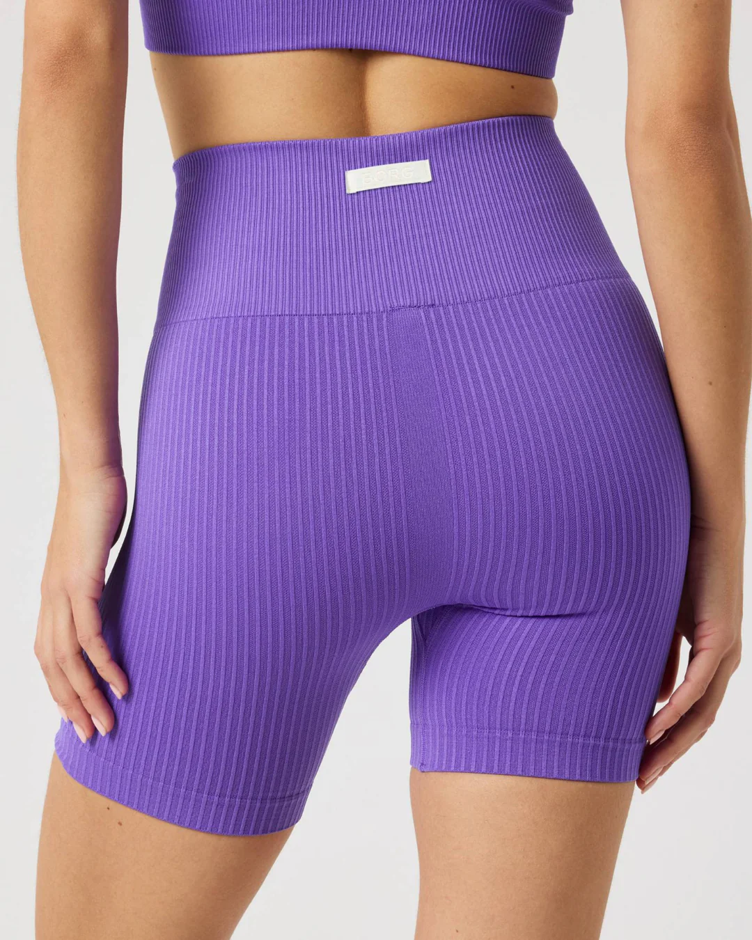 Studio Seamless Low Sports Bralette + Studio Seamless Ribbed Short Set - Image 4